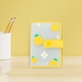 thumbnail image 4 of Titular de la de crédito simple Binder Pockets Storage Bag Photo Sticker Holder Business Card Organizer ID Card Case para , amarilla amarilla perfecl titular de la tarjeta, 4 of 7