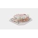 thumbnail image 3 of Rompecabezas 3D Pro-Lion Ben Hill Griffin Stadium 92 piezas, 3 of 8