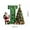 I, variant on Christmas Tree Letter Decoration Pendant with Santa and Xmas Tree, Personalized Alphabet Christmas Ornaments for Xmas Tree Hanging Decor