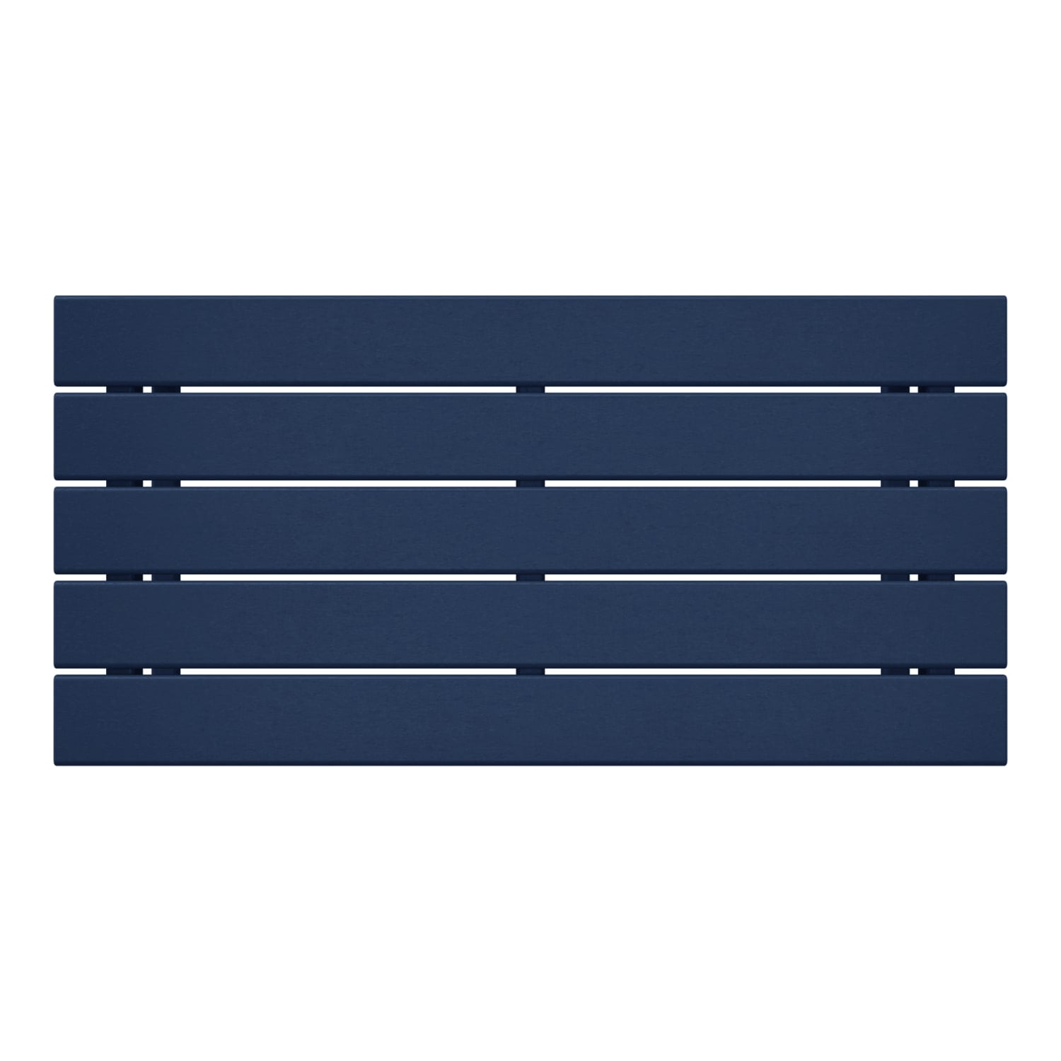 WestinTrends Malibu Patio Outdoor Coffee Table – 35" All-Weather Poly Lumber Adirondack Porch Table, Navy Blue