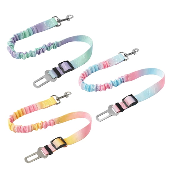 Gieenan 3lots Secure Dog Car Leashes Durability Nylons Dog Belt Pet Safety Seatbelt Canine for Drive Pet Safety Belt