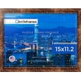 thumbnail image 3 of ArtToFrames 15x11.2 Inch - 28.5x38 CM Multi Puzzle Frame for 100 piece Puzzles.2.00 Inch Custom Wood Puzzle Frames, Monticello - Comes with Regular Glass, 3 of 6