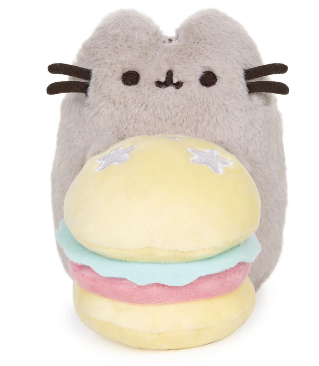 cheeseburger cat plush