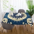 thumbnail image 6 of Ryvnso Bohomia Head and Moon Rectangle Table Cloth Tablecover Dinning Tablecloth 54"x54", 6 of 8