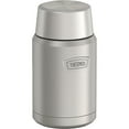 thumbnail image 3 of Thermos Stainless Steel Insulated Food Jar with Spoon, 24oz, Matte Stainless Steel, 3 of 5