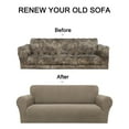 thumbnail image 5 of PiccoCasa Jacquard Stretch Sofa Slipcover Non Skid Couch Cover Fallow Medium, 5 of 7
