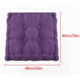 thumbnail image 2 of Multi-color Indoor Outdoor Soft Sit Mat Seat Cushion Dinning Chair Pad Square/ Round Decor Home Garden Patio Office 16x16'', 2 of 4