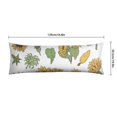 thumbnail image 4 of Boho Sunflower Body Pillow Cover – Soft & Breathable, Hidden Zipper, 20"x54", Vintage Floral Print with Butterflies & Bees – Gift for Side Sleepers, Pregnancy, Farmhouse Decor, 4 of 5