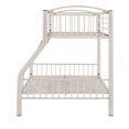 thumbnail image 6 of Weston Home Visalia Kids Metal Twin over Full Bunk Bed, White, 6 of 8