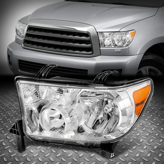 Nuvision for 2007-2017 Toyota Tundra/Sequoia Driver Side OE Style Headlight Head Lamp