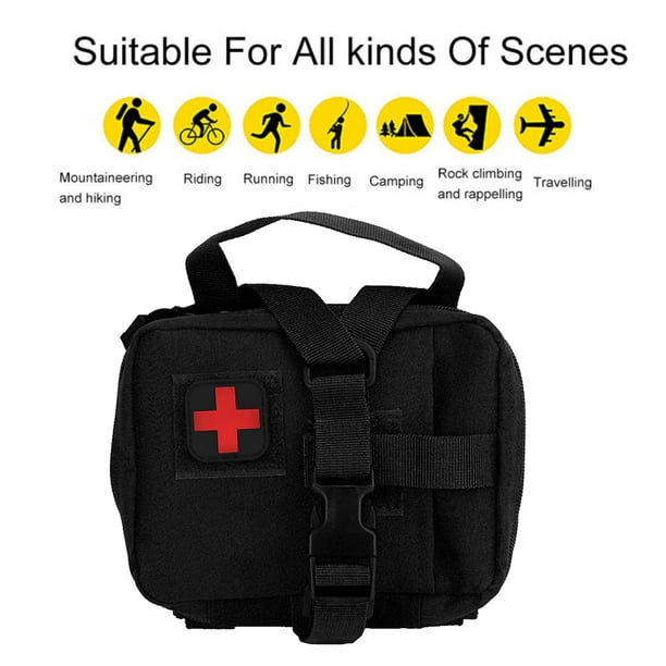 First Aid Storage Bag Molle Portable Military First Portable First Aid Kit First Aid Bag Optimized for Excellence Walmart