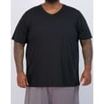 thumbnail image 2 of Real Essentials 3 Pack: Mens Big & Tall V-Neck Short-Sleeve Tech Stretch Dry-Fit T-Shirt (3X Tall-5X Tall), 2 of 6