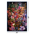 thumbnail image 3 of Five Nights At Freddy's - Framed Gaming Poster / Print (All Characters - Ultimate Group) (Size: 24" X 36") (Metallic Blue Plastic Frame), 3 of 6