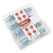 Hyper Tough 182-Piece Zinc Plated, Machine Screw and Nut Assortment with Storage Case, 3304