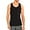 Black, variant on Ventana Men's Loose Fit 100% Cotton Tank Top