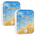 thumbnail image 2 of Rice Wheat Harvest Night Lights Plug into Wall LED with Auto Light Sensor Warm Light for Kids Hallway Bedroom Living Room Kitchen Bathroom Set of 2, 2 of 7
