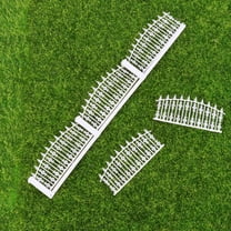 LULULION Miniature Garden Fence Model for Courtyard 1 Set