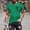 Tops-A613Green, variant on Gamivast Men's Graphic T-Shirts Crew Neck Soft Short Sleeve T-Shirts Slim Fit Cross Print Tee Shirts Breathable Casual Summer Daily Streetwear Tops