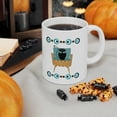 thumbnail image 6 of Vintage inspired Retro MCM, Midcentury modern atomic cat coffee mug, 6 of 12