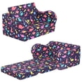 thumbnail image 1 of Sofá para niños MOMCAYWEX Dinosaur Cama convertible 2 en 1, 1 of 6