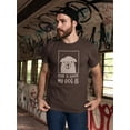 thumbnail image 2 of Home Is Where My Dog Is T-Shirt Men -Smartprints Designs, Male Medium, 2 of 4