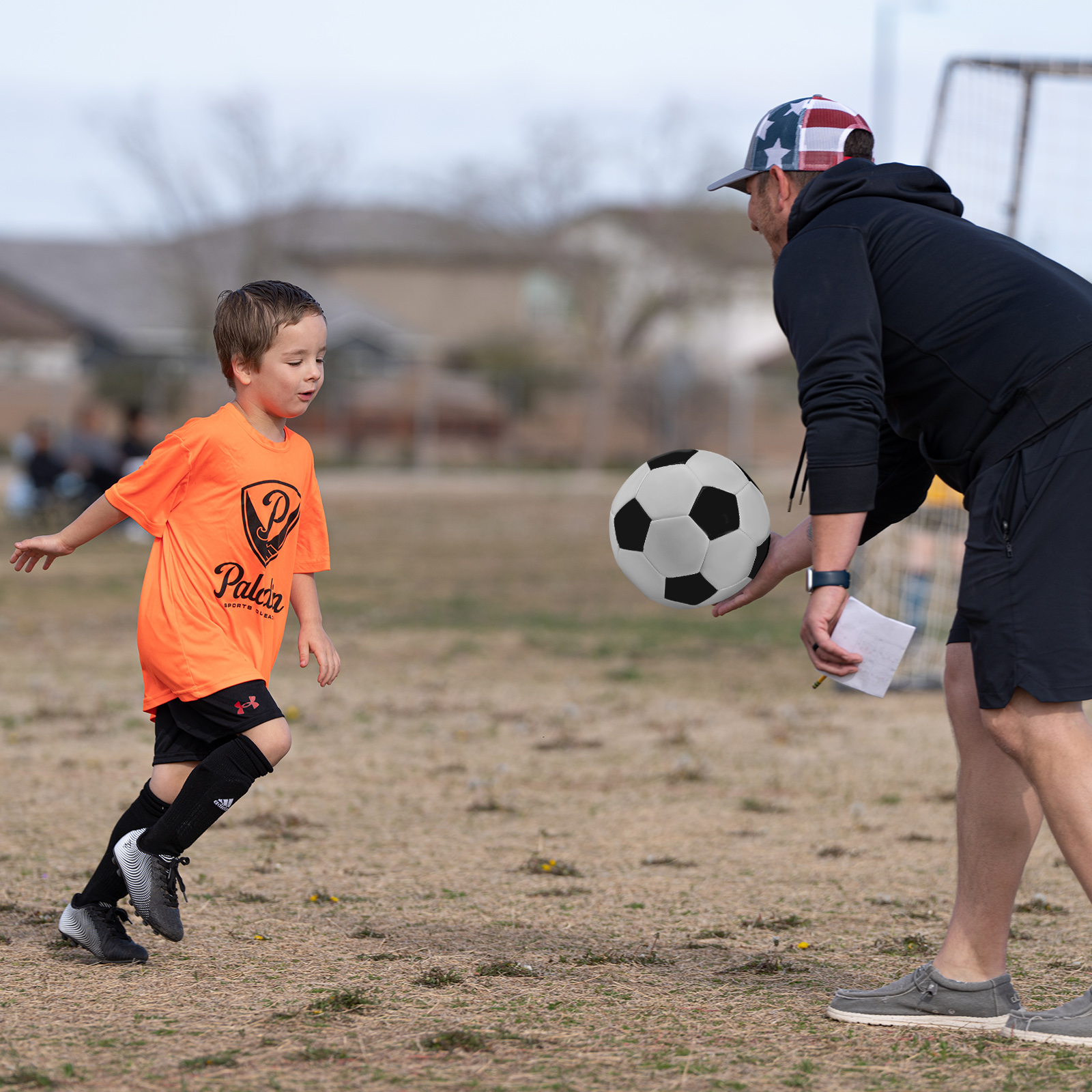 Linkidea Size 5 Bell Soccer Ball for the Blind, Rattle Ball, Sound Soccer Ball, Lightweight Audible Ball, Therapy & Recreation Adaptive Sports (Classic)