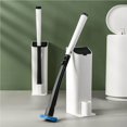 thumbnail image 4 of fastboy Disposable Toilet Wand Kit Disposable Head Cleaning Brush with 8 Disposable Refill Heads Cleaning Tool, 4 of 9