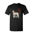 thumbnail image 1 of Tee Hunt You Had Me at Woof T-Shirt Pet Friend Dogs Doggie Puppy Paw Bark Mens Shirt, Black, Large, 1 of 5