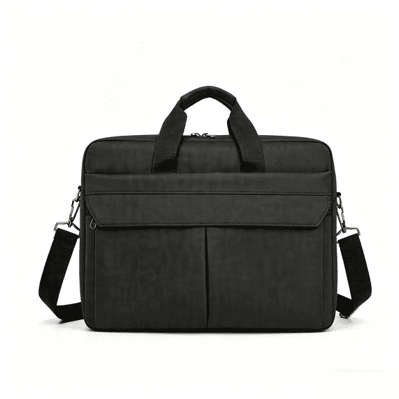 15.6"-16" Laptop Bag, Large Capacity Laptop Case with Padded Handle, Laptop Briefcase Computer Carrying Bag with Shoulder Strap