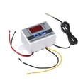 thumbnail image 4 of Temperature Intelligent Digital Microcomputer Temperature Controller with LED-Display Mini Thermostat Switch Heating/Cooling Temperature Control Switch with Water-resistant Sensor, 4 of 7