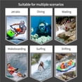 thumbnail image 2 of Soidarity Gorros de natación impermeables, equipo de surf, gorro de buceo sencillo, accesorios para la cabeza, gorros de neopreno, gorro de buceo Deportes acuáticos No. 4 Soidarity OD009575-04, 2 of 6
