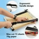 thumbnail image 4 of Cortador de papel Craft Eraft 12, guillotina con protector de seguridad, 4 of 6