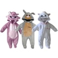 thumbnail image 1 of Kit 3 Mamelucos con Gorro Bordado Disney Angel, Thumper, Marie Disney KitB343, 1 of 5