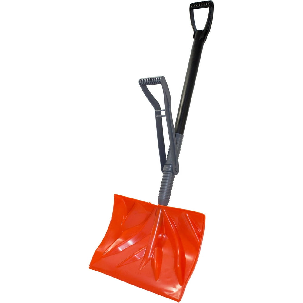 Bigfoot 18" Combination Snow Shovel with Adjustable Ergonomic Handle