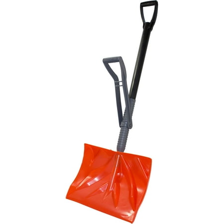 Bigfoot 18 inch Combination Snow Shovel with Adjustable Ergonomic Handle by EMSCO
