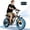 Gray, variant on ESKUTE V201D Electric Bike for Adults & Teens, 500W, 19MPH, 48V 15.6Ah Battery, 20"x4.0" Fat Tire Ebike, 7-Speed , Front Suspension, All-Terrain Electric Bicycle Green, UL2849