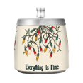 thumbnail image 7 of Yayeee Ashtray with Lid for Cigarette Smokeless Stainless Steel Home Ash Holder, Christmas Light, 7 of 7