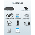 OHWOAI 4K PoE Security Camera System with Two Way Audio, 8 Black Cams ...