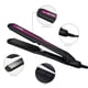 thumbnail image 5 of Plancha Eléctrica GW-7658 para Estilizar Cabello, Ideal para Ondular y Alisar, Panel de Cerámica con Tratamiento de Aniones, Diseño Liviano y Portátil, Color Negro, Voltaje 110-240V, Incluye Dos, 5 of 6