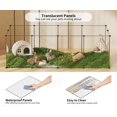 thumbnail image 3 of Parque para Mascotas Saincustom Transparente 12 Paneles DIY Expandible, 3 of 7