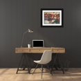 thumbnail image 3 of Dean, Bruce 32x25 Black Ornate Wood Framed with Double Matting Museum Art Print Titled - The Rodeo, 3 of 4