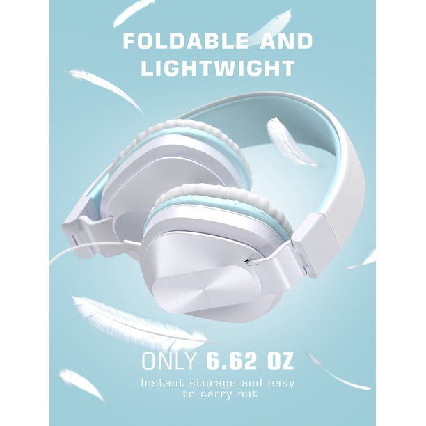 jelly-comb-kids-headphones-foldable-headphones-with-microphone-wired-on