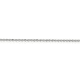thumbnail image 2 of 925 Sterling Silver 1.65mm Twisted Herringbone Chain Bracelet, 2 of 5