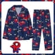 thumbnail image 1 of Spiderman Marvels Anime Conjunto de pijamas para niños Primavera y otoño Seda de hielo Niñas delgadas Niños Rojo Año natal Año nuevo Ropa para el hogar14 altura 125-135 cm zhangmengya CONDUJO, 1 of 2
