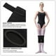 thumbnail image 3 of Rodilleras protectoras para bailarines. Suaves, con esponja gruesa y antideslizante. Protección contra impactos. Ideales para voleibol (mujeres, niñas y niños)., 3 of 5