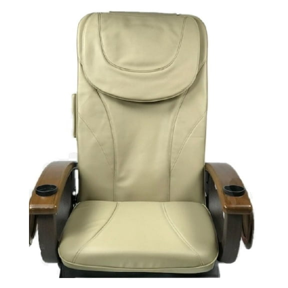 Pedicure Chair Seat Cushion Massager Beige