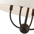 thumbnail image 2 of 49444-92 Livex Lighting Cartwright - 4 Light Pendant in Modern Farmhouse Style - 18 Inches wide by 18.75 Inches high-English Bronze Finish, 2 of 8
