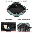 thumbnail image 3 of Bernese Mountain and Flower Travel Tote Bags for Women Carry On,Large Weekender Bags for Women Travel,Multi Functional Duffle Bag for Work,Shopping,Sports, 3 of 5