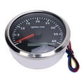 thumbnail image 1 of 110mm 4 3 / 8in Tachometer 7 Color Backlight 4000RPM Gauge with Hour Meter for Truck Trailer RV Boat, 1 of 7
