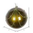 thumbnail image 2 of Vickerman MT194514D Rideau Pailleté Olive Bonbon 4 Po. - 4 par Sac, 2 of 3